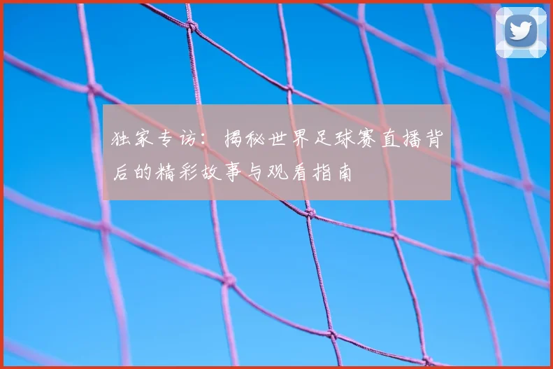 独家专访：揭秘世界足球赛直播背后的精彩故事与观看指南